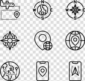 Navigation   Hand Drawn Icon Png  Transparent Png