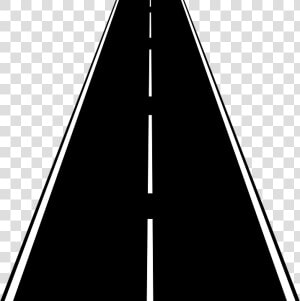 Horizontal Road Clipart   Straight Road Cartoon Png  Transparent Png