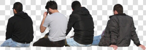 Personas Sentadas Espaldas   People Sitting Back Png  Transparent Png