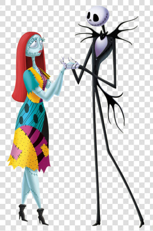 Image Dramatic Jack And Sally Png Disney Wiki Fandom   Jack And Sally Png  Transparent Png