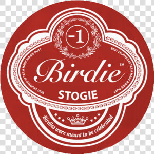 Birdie Stogie Golf Ball Markers   Label  HD Png Download