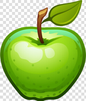 October Apples Clip Art   Green Apple Png Clipart  Transparent Png