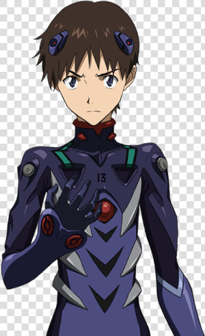 Shinji Ikari Evangelion 3 0  HD Png Download