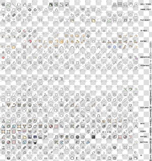 Blender 2 8 Icons Svg  HD Png Download