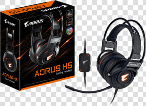 Aorus H5 Gaming Headset  HD Png Download