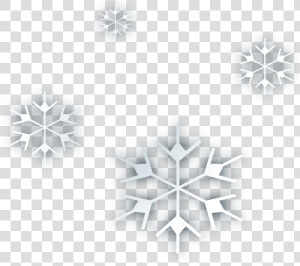 Snow Flakes Clip Art   Transparent Background Snow Clip Art  HD Png Download