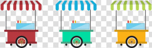 Street Vendor Png   Food Cart Clipart  Transparent Png