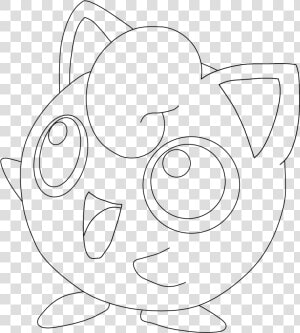 Transparent Jigglypuff Png   Jigglypuff Drawing  Png Download