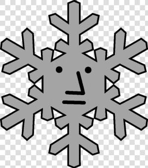 Printable Snowflake Patterns Simple Snowflake Getdrawings  HD Png Download