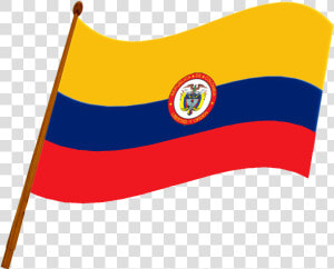 Bandera De La República De Colombia   Bandera De Colombia Dibujo Png  Transparent Png