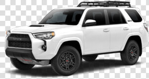 White Toyota 4runner 2019  HD Png Download