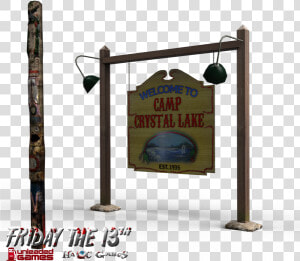 Camp Crystal Lake Transparent  HD Png Download