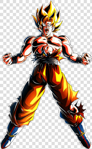 Lr Spirit Bomb Absorbed Goku  HD Png Download