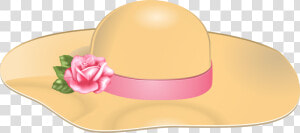 Ladies Hat With Ribbon Clipart   Png Download   Camellia  Transparent Png