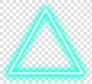  teal  turquoise  neon  triangle  border  png  freetoedit   Playstation Triangle Square Circle X  Transparent Png