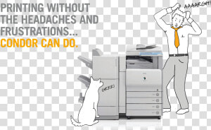 Printing Without The Headaches And Frustrations Condor   Canon Irc2380i  HD Png Download