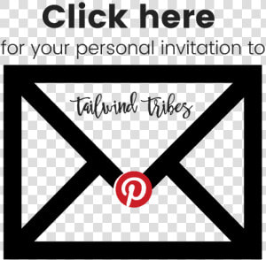 Tailwind Tribes Invitation  Invite  Join  Pinterest   Template Letter For Pilon  HD Png Download