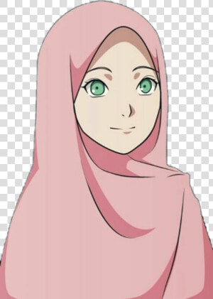  islam  hijab  sakura   Sakura Hijab  HD Png Download