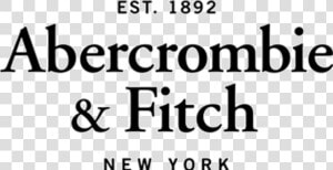 Abercrombie And Fitch Font  HD Png Download