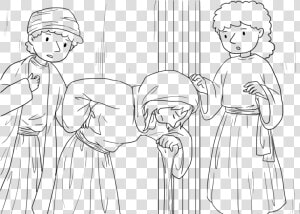 Emotion monochrome Photography artwork   Luke 13 10 17 Coloring Page  HD Png Download