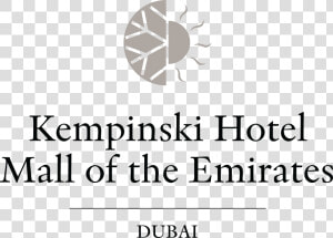 United Arab Emirates   Kempinski Mall Of The Emirates Logo  HD Png Download