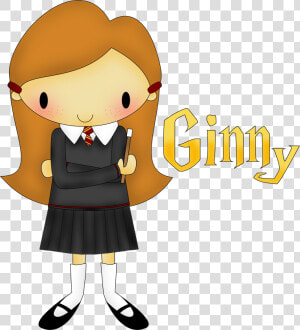 Collection Of High   Ginny Weasley Cartoon Drawing  HD Png Download