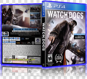 Sony Playstation 4 Ps4   Watch Dogs 1 Ps4 Cover  HD Png Download