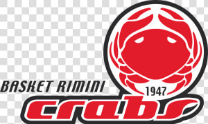 Basket Rimini Crabs   Logo Crabs Rimini  HD Png Download