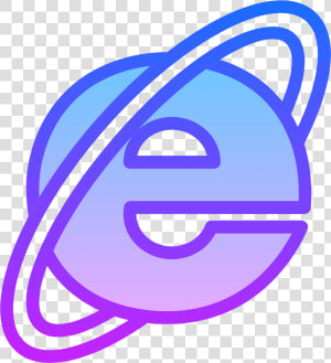 Internet Explorer Icon   Internet Explorer Icon Violet  HD Png Download