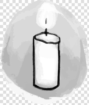 Candle Illustration For Bereavement And Sympathy Catering   Illustration  HD Png Download