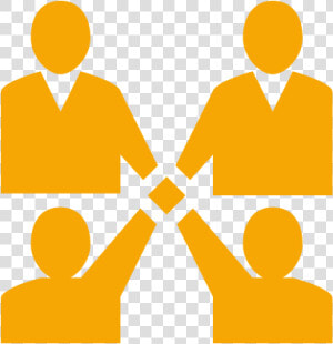 Openly Collaborative Icon   Team Icon Orange Png  Transparent Png