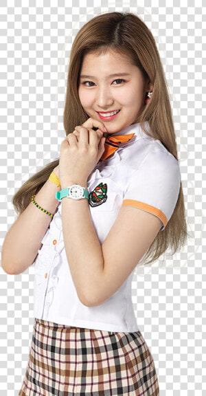 Thumb Image   Twice Sana School Uniform  HD Png Download