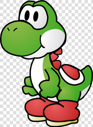 Yoshi Mario Bros   Yoshi From Super Mario  HD Png Download