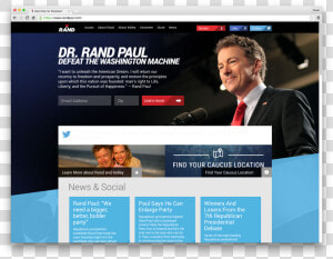 Rand paul  HD Png Download