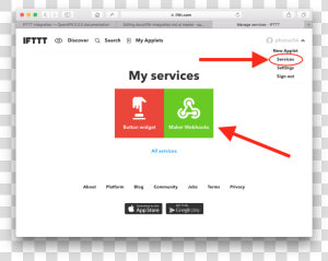 Ifttt Services Account   Ifttt Schedules  HD Png Download