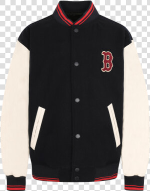 Boston Red Sox Sleeve Boucle Logo Baseball Jacket   Baseball  HD Png Download