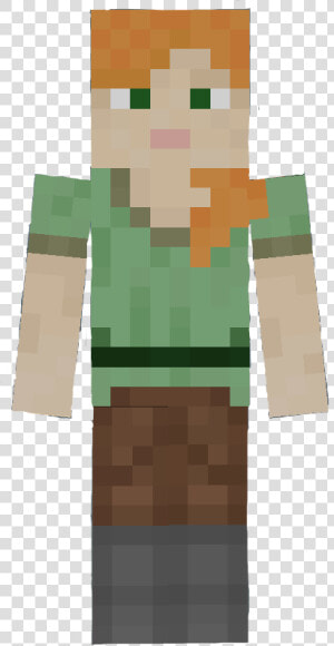 Mincraft   Alex   Alex From Minecraft  HD Png Download