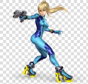 Zero Suit Samus Smash Ultimate  HD Png Download