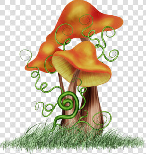 Fantasy Mushrooms Png  Transparent Png