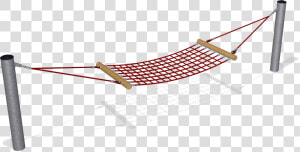 Hammock With Rope Area   Kompan Hammock  HD Png Download