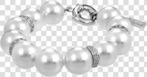 Belle Étoile Luxury White Bracelet   Pearl  HD Png Download