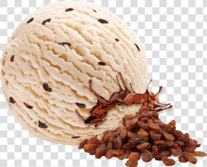 Rum And Raisin Ice Cream   Rum Raisin Ice Cream Png  Transparent Png