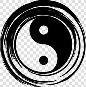 Yin Yang  Harmony  Balance  Silhouette  Ying  Religion    Yin Yang  HD Png Download