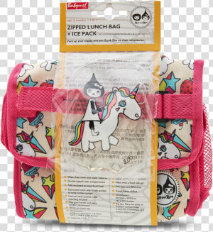 Unicorn Zipper Lunch Bag  amp  Ice Pack   Halter  HD Png Download