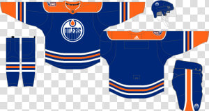 Picture   Edmonton Oilers 2018 19 Uniforms  HD Png Download