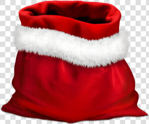 Gift  Gifts  Red Bag  Bag Of Santa Claus  Holidays   Santa Christmas Bag Png  Transparent Png