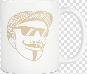 Mug Anonymous Drinkware Buy Now  HD Png Download