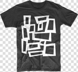 Mid Century Modern Abstract Squares T shirt  HD Png Download