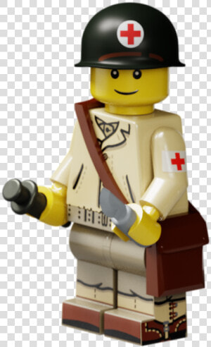 Wwii Us Medic   American Lego Ww2 Sets  HD Png Download