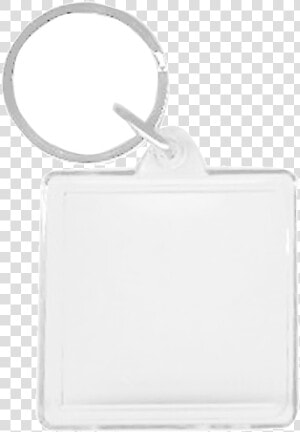 Snap In Square Flat Key Tag  bw 27069    Acrylic Square Key Tag  HD Png Download